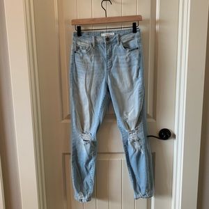 Hidden distressed jeans •Size 27•